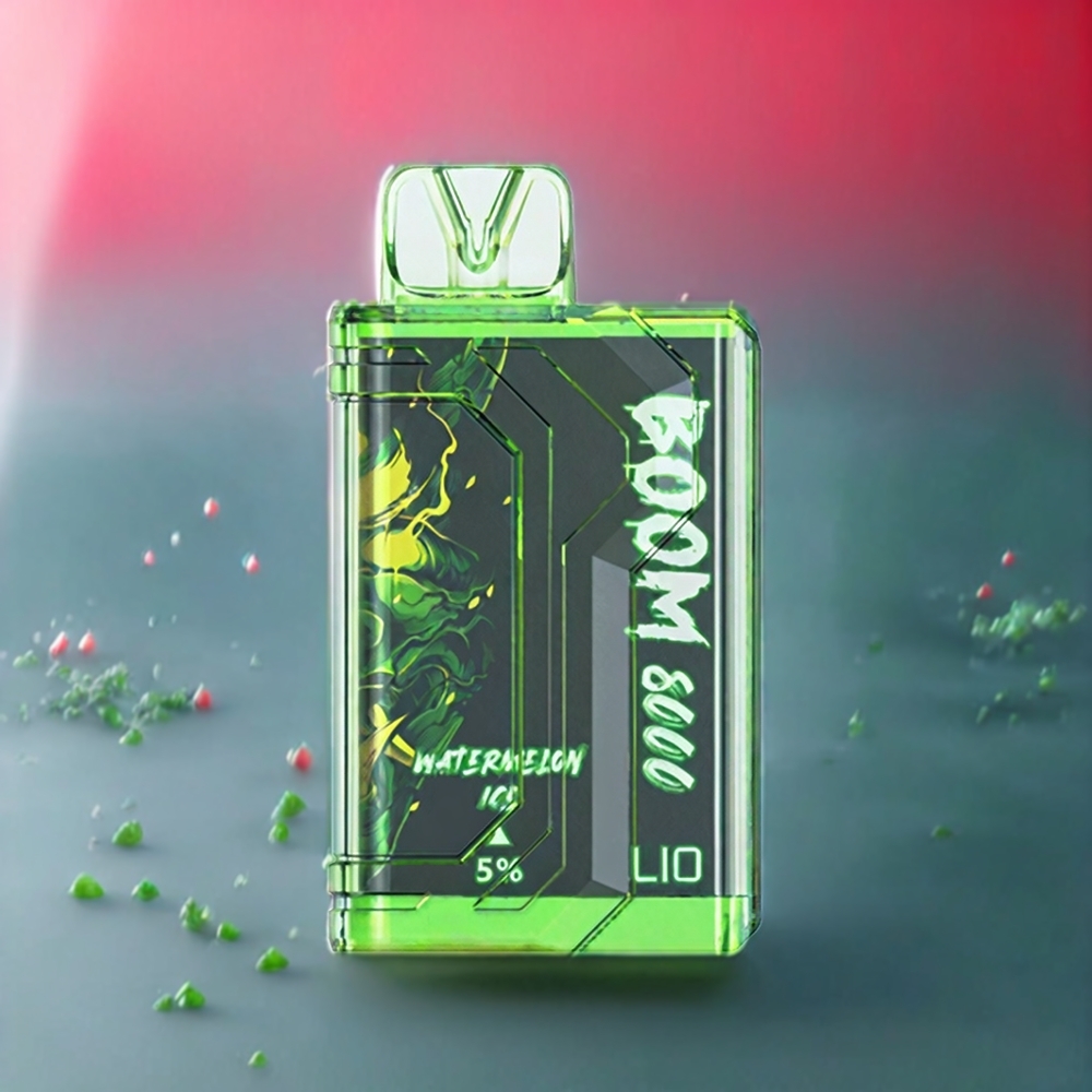 LIO BOOM PRO 8000 Puffs Disposable Vape – 15ml Prefilled, Mesh Coil, Type-C Charging | Australia Wholesale