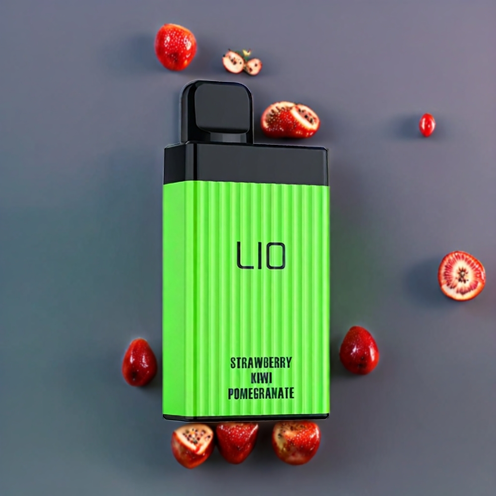 LIO BOXX 4000 Puffs Disposable Vape – 10ml 50mg (Strawberry Kiwi Pomegranate) | Australia Wholesale