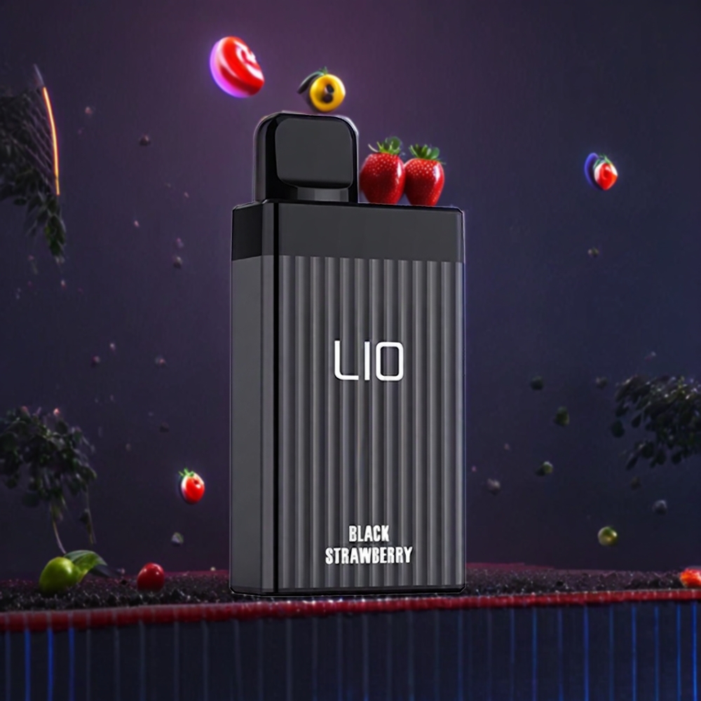 LIO BOXX 4000 Puffs Disposable Vape – 10ml E-Liquid | 650mAh Type-C | Australia Wholesale (Black Strawberry)