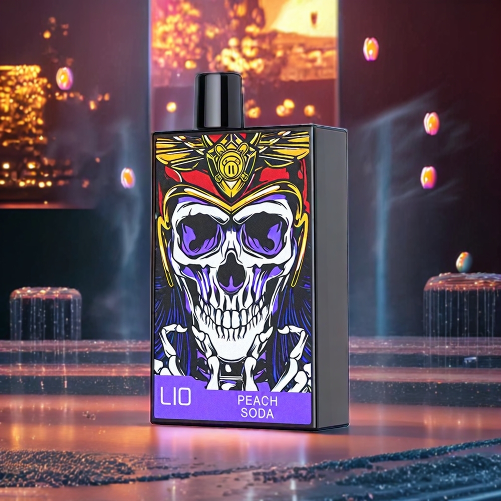 Australia Wholesale LIO CAPO 4500 Puffs Disposable Vape – 12mL E-Liquid, 600mAh Battery, Type-C Charging, Peach Soda