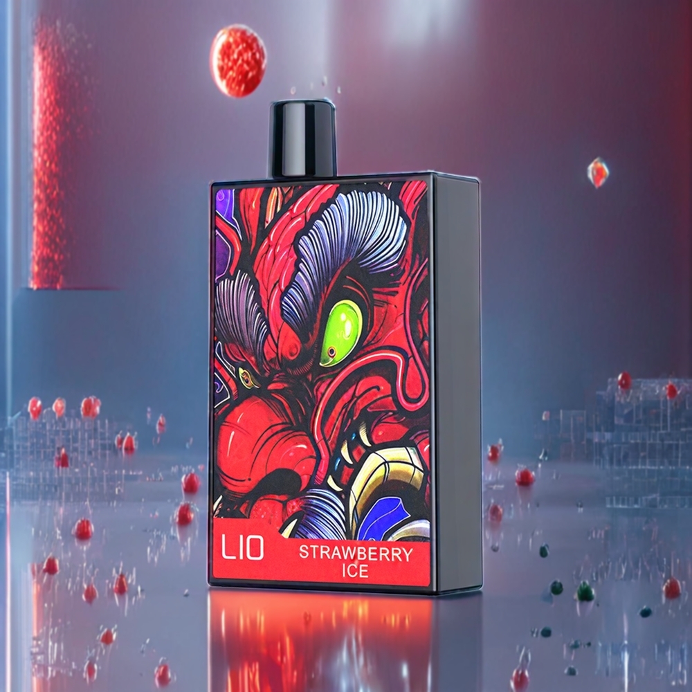 Australia Wholesale LIO CAPO 4500 Puffs Disposable Vape – 12mL Prefilled, 600mAh Battery, Type-C Charging (Strawberry Ice)