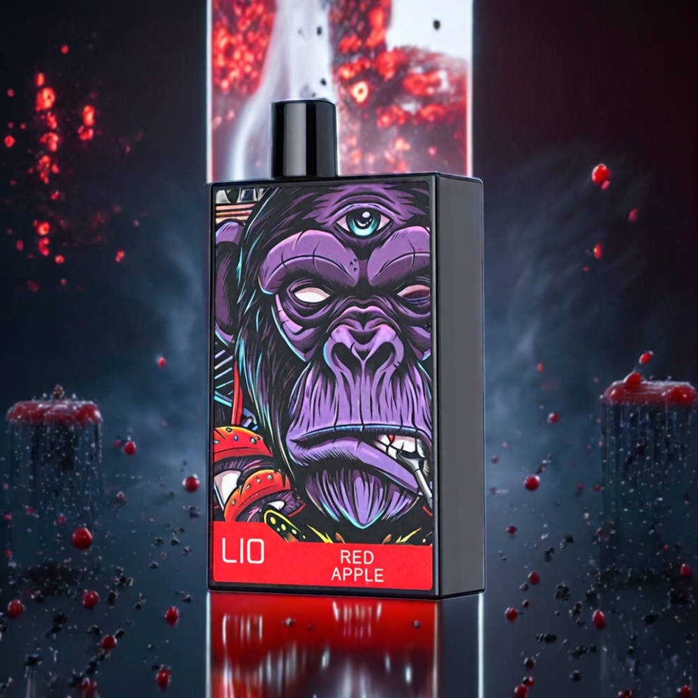 LIO CAPO 4500 Puffs Disposable Vape – 12ml E-liquid, 600mAh Battery, Type-C Charging | Australia Wholesale (Red Apple)