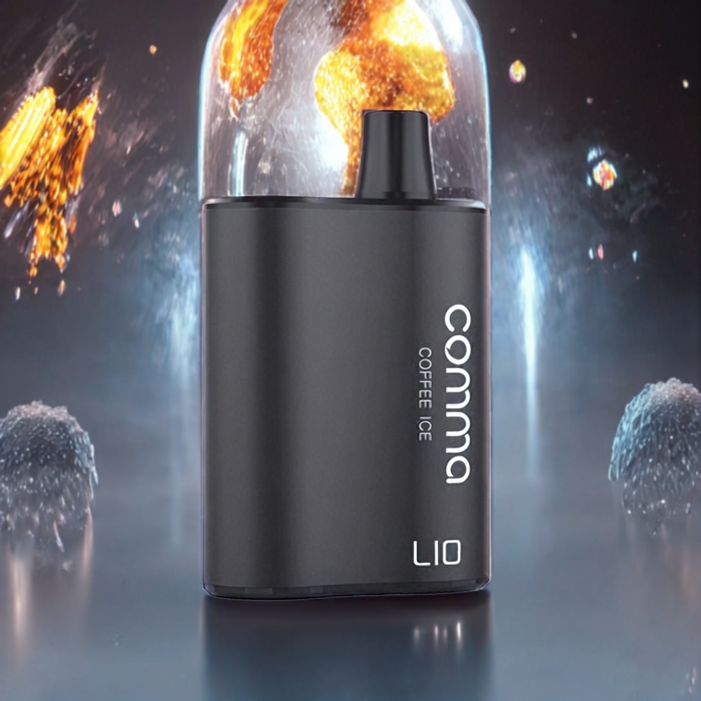 Australia Wholesale LIO COMMA 5000 Puffs Disposable Vape – 15mL, 900mAh, Type-C (Coffee Ice)