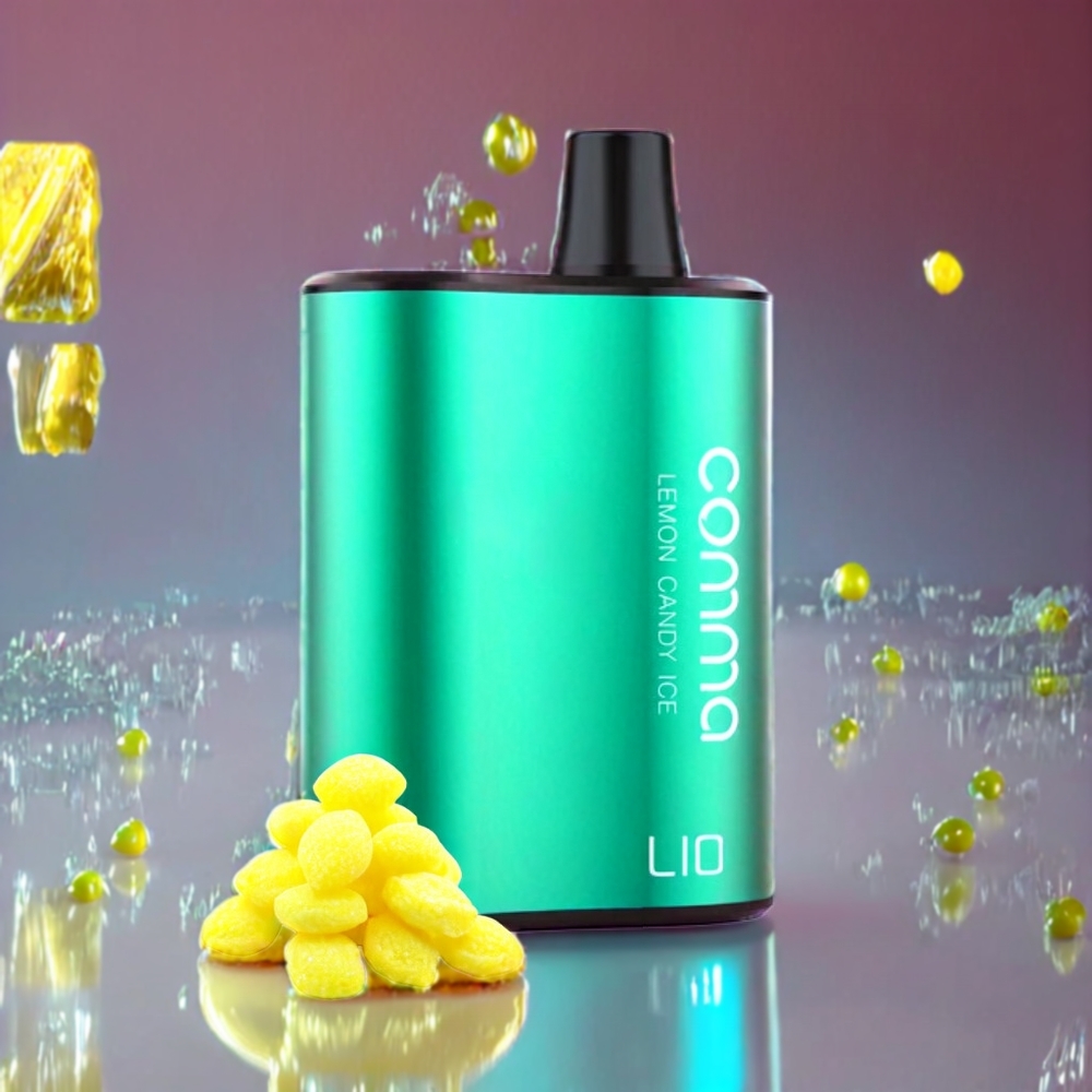 LIO COMMA 5000 Puffs Disposable Vape – 15ml 900mAh Type-C (Lemon Candy Ice) – Australia Wholesale