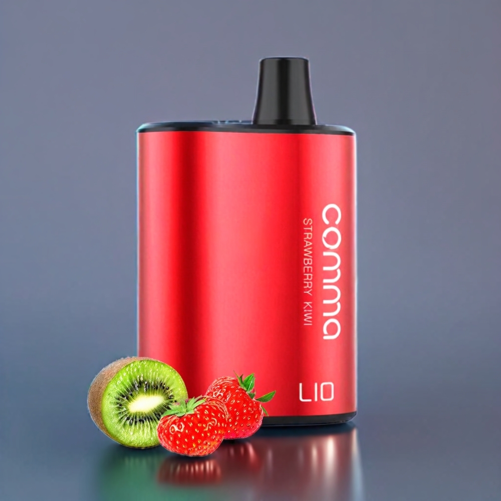 LIO COMMA 900mAh 15ml 5000 Puffs Disposable Vape – Strawberry Kiwi | Australia Wholesale