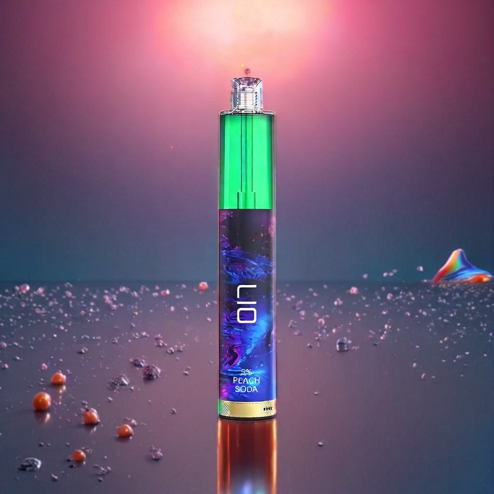 LIO Max Mesh 3000 Puffs Disposable Vape – 10mL E-Liquid, 1000mAh Battery, Australia Wholesale (Peach Soda)