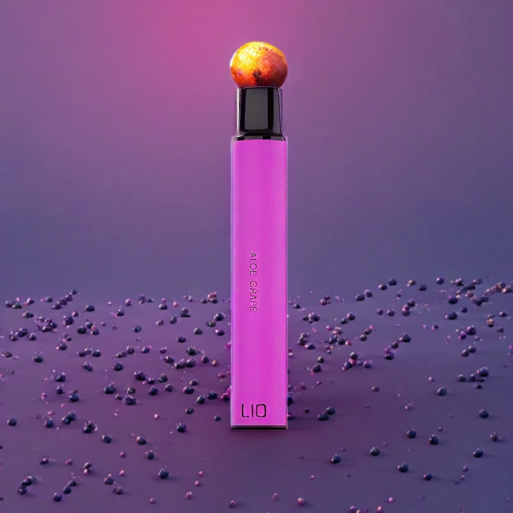 Australia Wholesale LIO Mini 600 Puffs Disposable Vape - 400mAh Battery, 2ml 20mg Nicotine, Aloe Grape Flavor