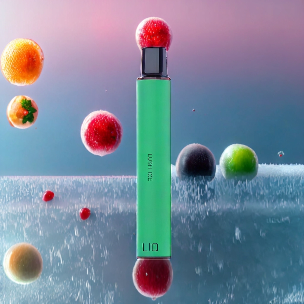 LIO Mini 600 Puffs Disposable Vape – 2ml 20mg Nicotine, Aluminum Alloy, Australia Wholesale (Lush Ice)