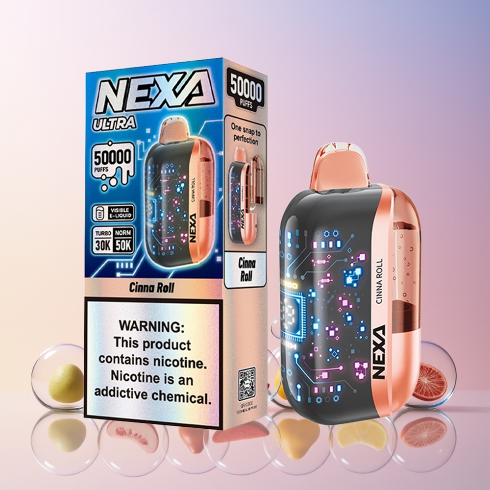 NEXA Ultra 50K Disposable Vape – 20mL Prefilled, 50K Puffs, 5% Nicotine (Australia Wholesale)