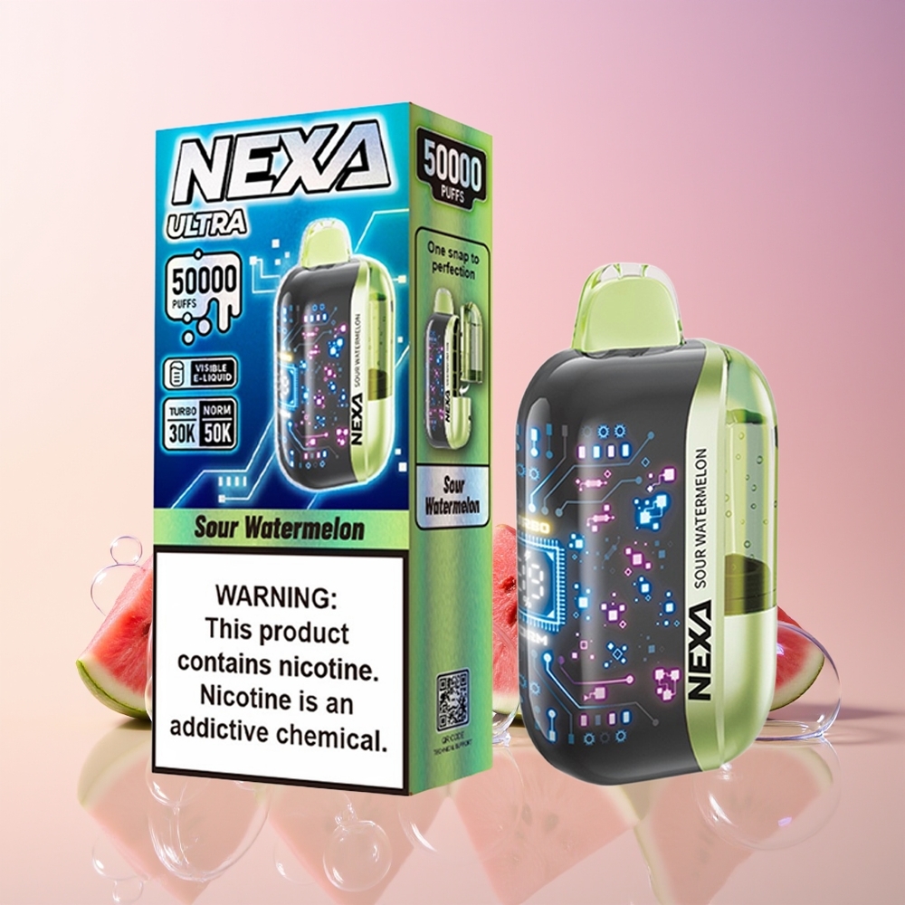 NEXA Ultra 50K Disposable Vape – 20mL Prefilled, 50K Puffs, 5% Nicotine, Type-C Charging | Australia Wholesale