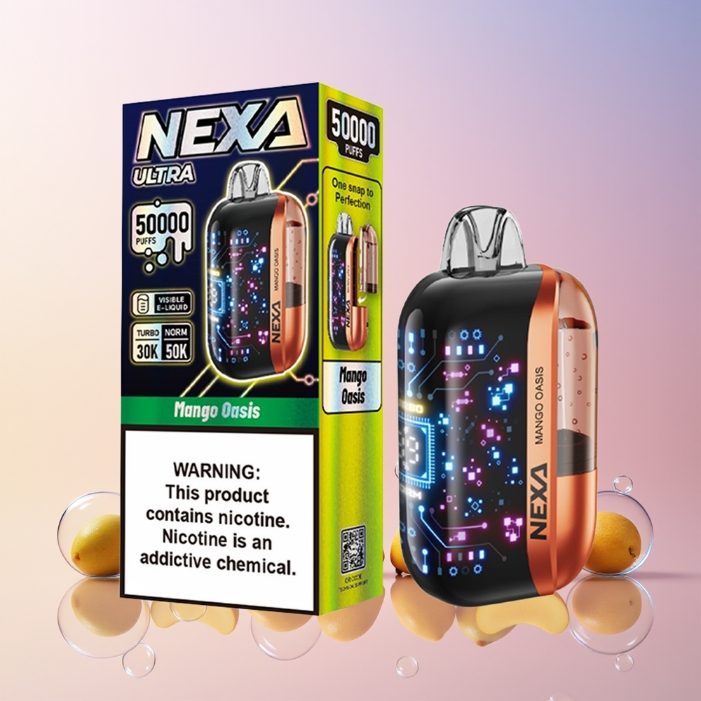 NEXA Ultra 50K Disposable Vape – 20mL Prefilled, 800mAh Battery, 5% Nicotine (Australia Wholesale)