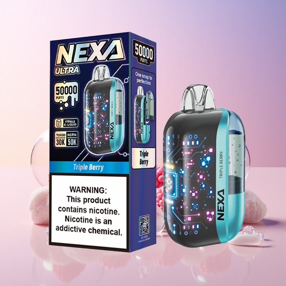 NEXA Ultra 50K Disposable Vape – 20mL Prefilled, 800mAh Battery, 5% Nicotine, Australia Wholesale