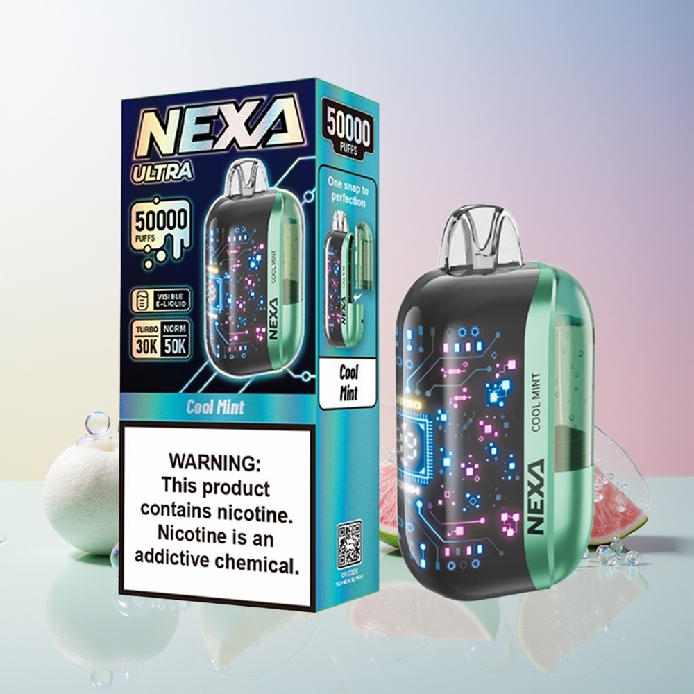 NEXA Ultra 50K Disposable Vape – 20mL Prefilled, 800mAh Battery, 5% Nicotine, Type-C Charging | Australia Wholesale