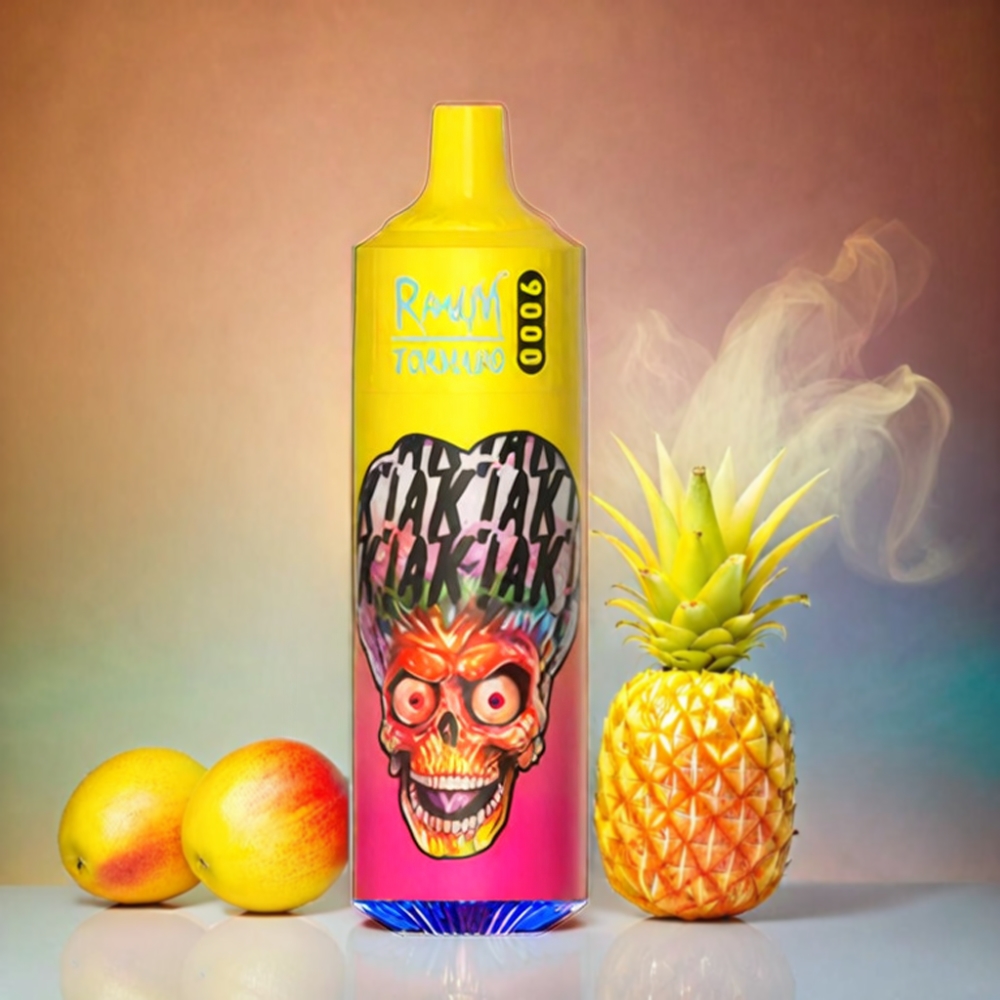 Fumot Randm Tornado 9000 Puffs Vape Peachy Mango Pineapple