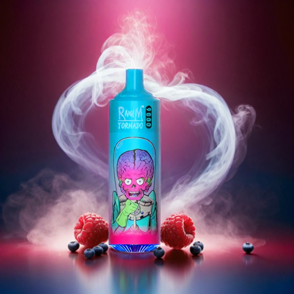 RandM Tornado 9000 Puffs Vape - Blueberry Raspberry