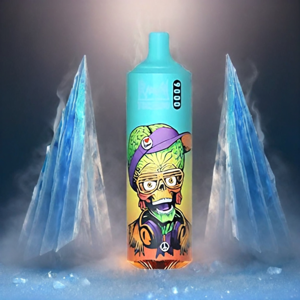 RandM Tornado 9000 Puffs Vape - Bluelcious Ice