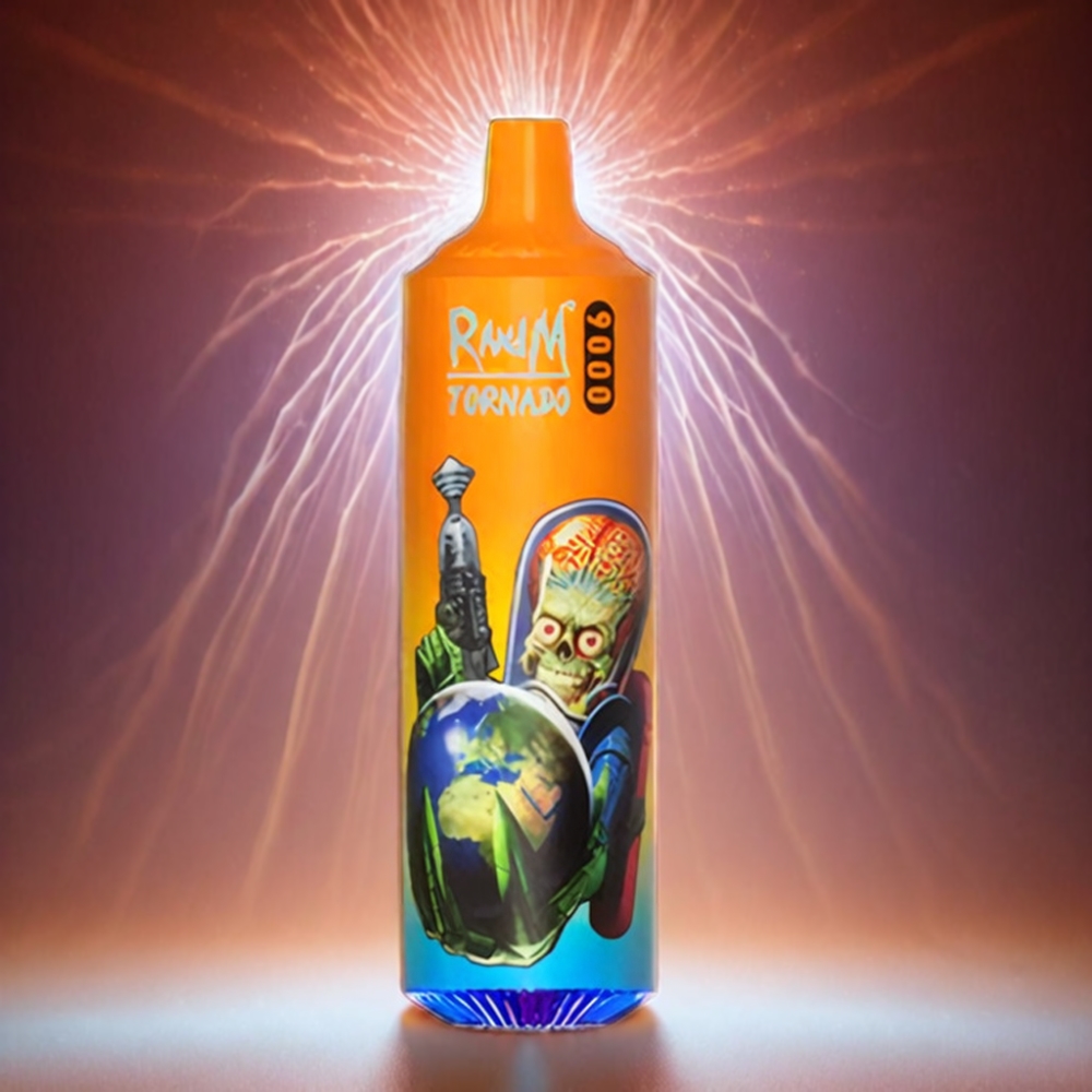 RandM Tornado 9000 Puffs Vape - Orange Soda