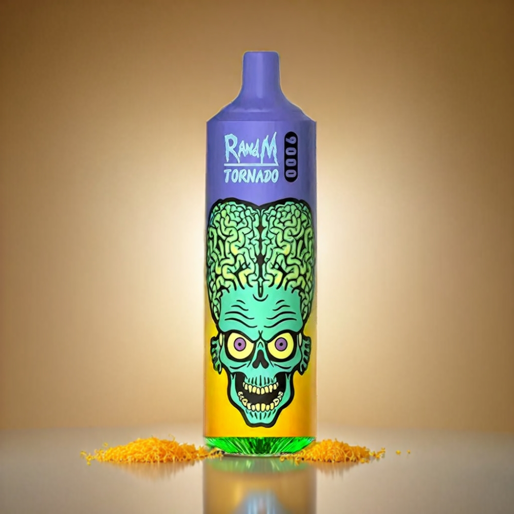 RandM Tornado 9000 Puffs Vape Straw Mango