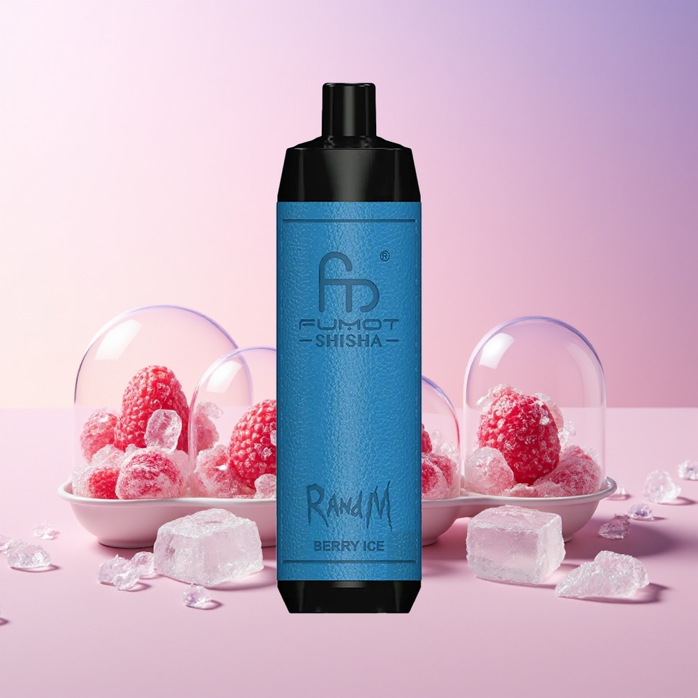 RandM Fumot Shisha 10000 Puffs Disposable Vape – 18ml Berry Ice | Australia Wholesale