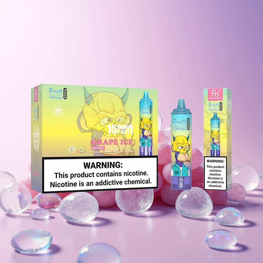 RandM Fumot Tornado 15000 Puffs – 25ml Mesh Coil, 850mAh (Australia Wholesale)