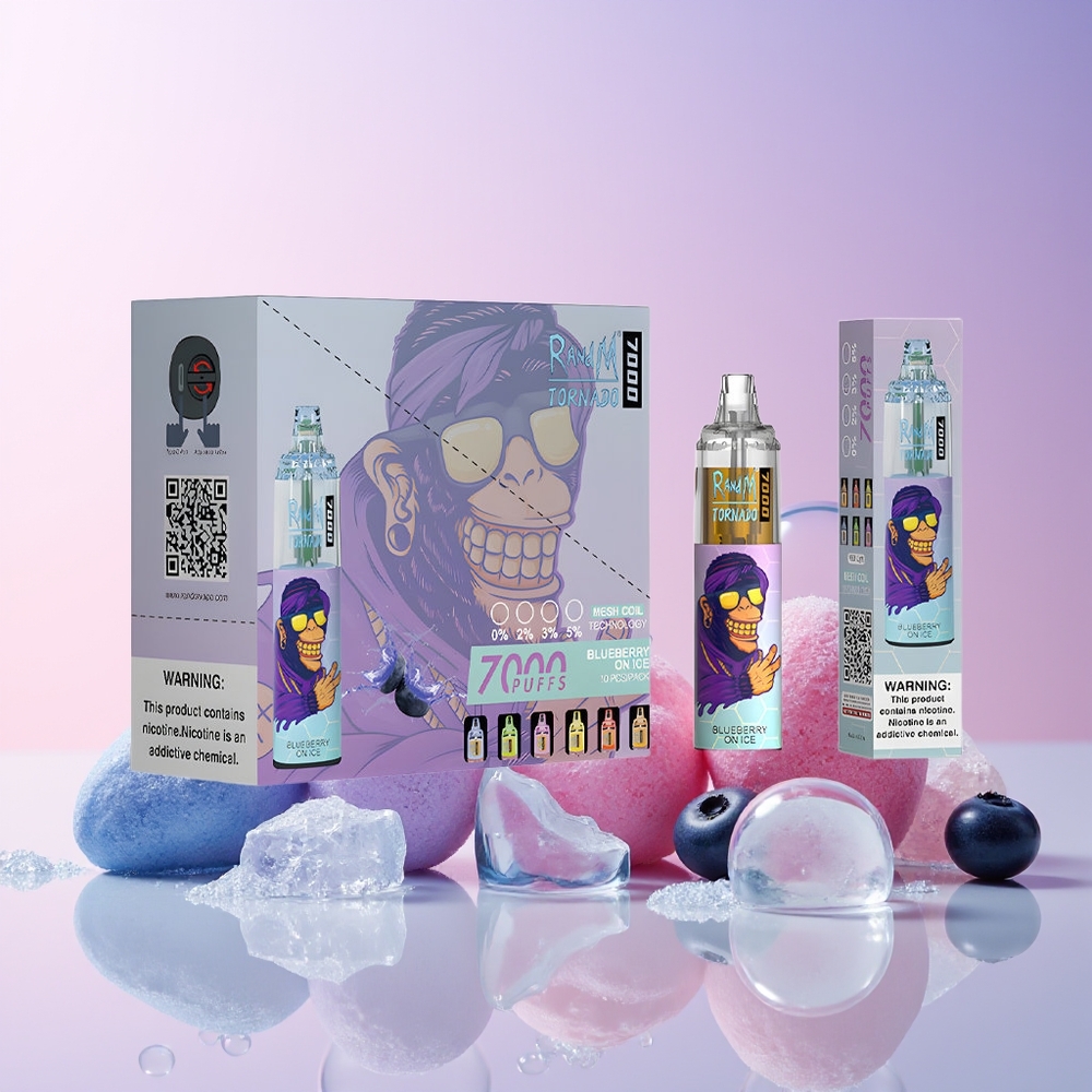 RandM Fumot Tornado 7000 Disposable Vape – 14ML E-Liquid, Mesh Coil, Type-C Port | Australia Wholesale