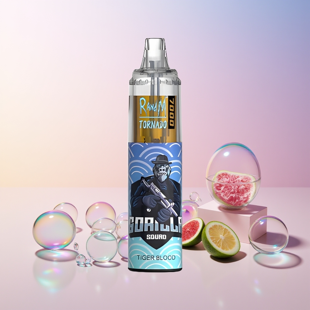 RandM Fumot Tornado 7000 Puffs Disposable Vape – 14ML E-Liquid, 850MAH Battery, Mesh Coil, Type-C (Australia Wholesale)