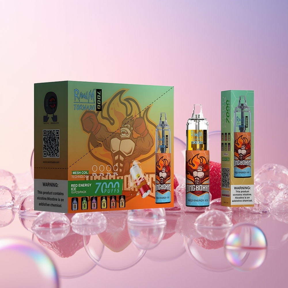 RandM Fumot Tornado 7000 Puffs Disposable Vape – 14ML E-liquid, Mesh Coil, Type-C Port, Australia Wholesale