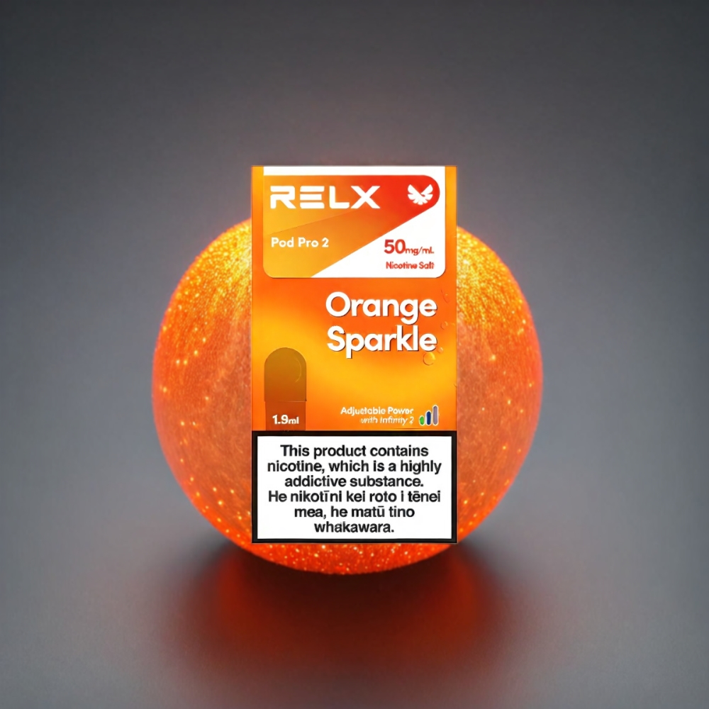 Relx Pod Pro 2 Orange Sparkle