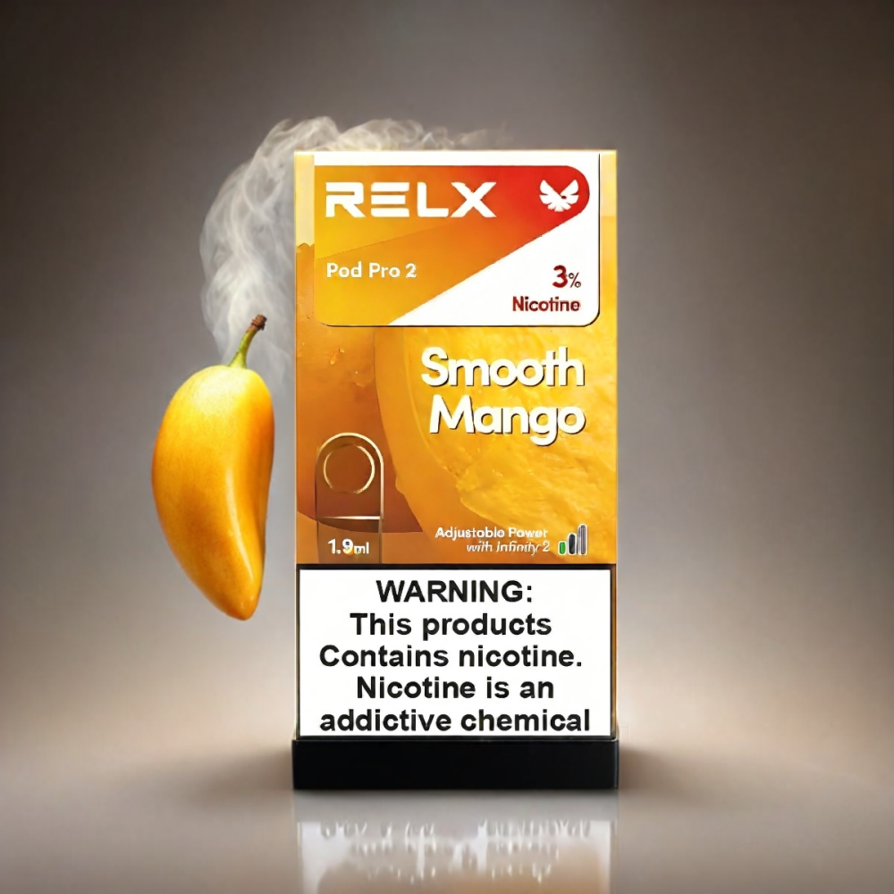 Relx Pod Pro 2 Vape Smooth Mango - Australia Wholesale