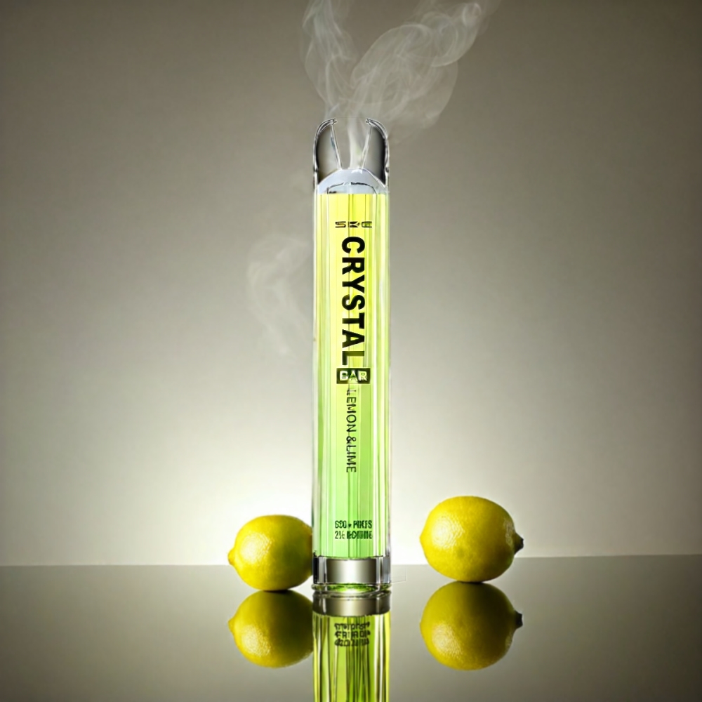 SKE Crystal Bar 600 Disposable Vape - Lemon N Lime