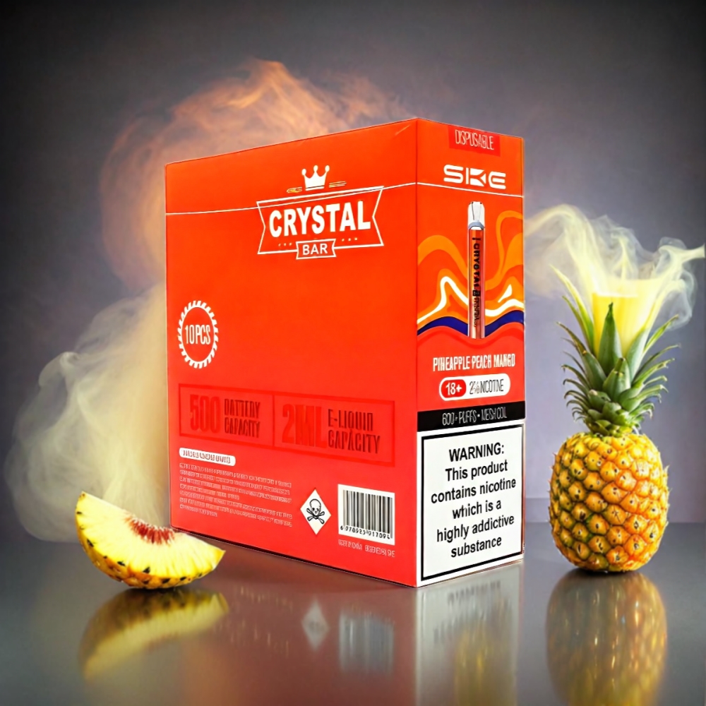 SKE Crystal Bar 600 - Pineapple Peach Mango Disposable Vape