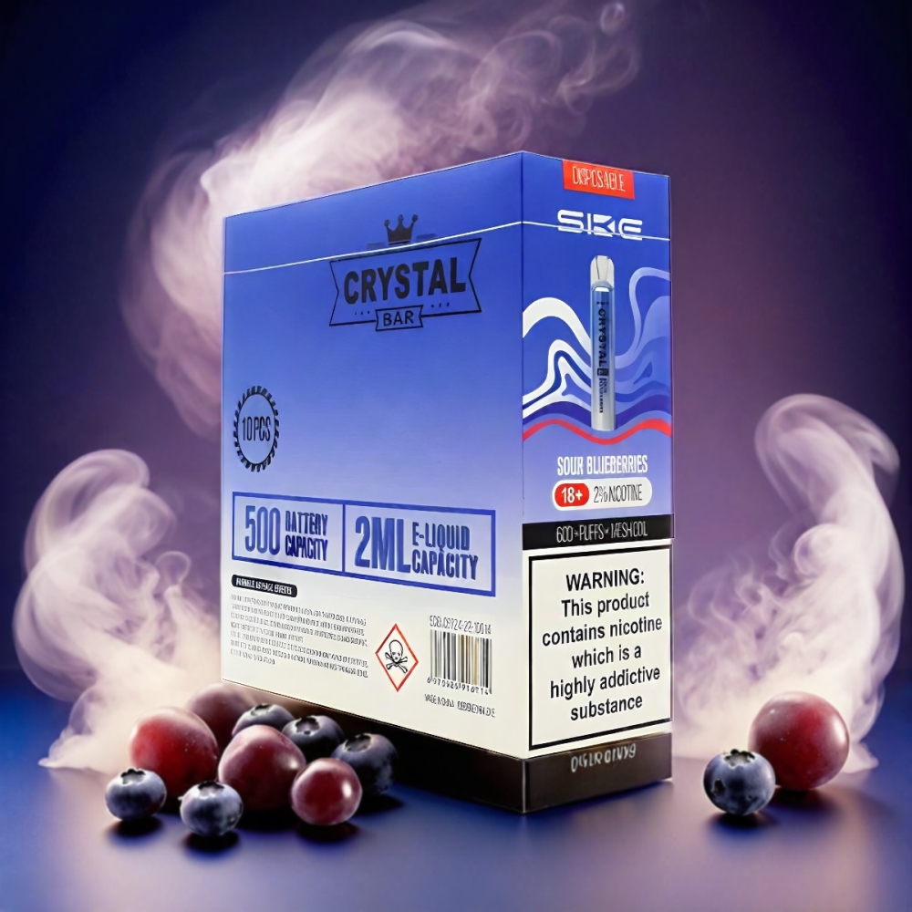 SKE Crystal Bar 600 Sour Blueberries