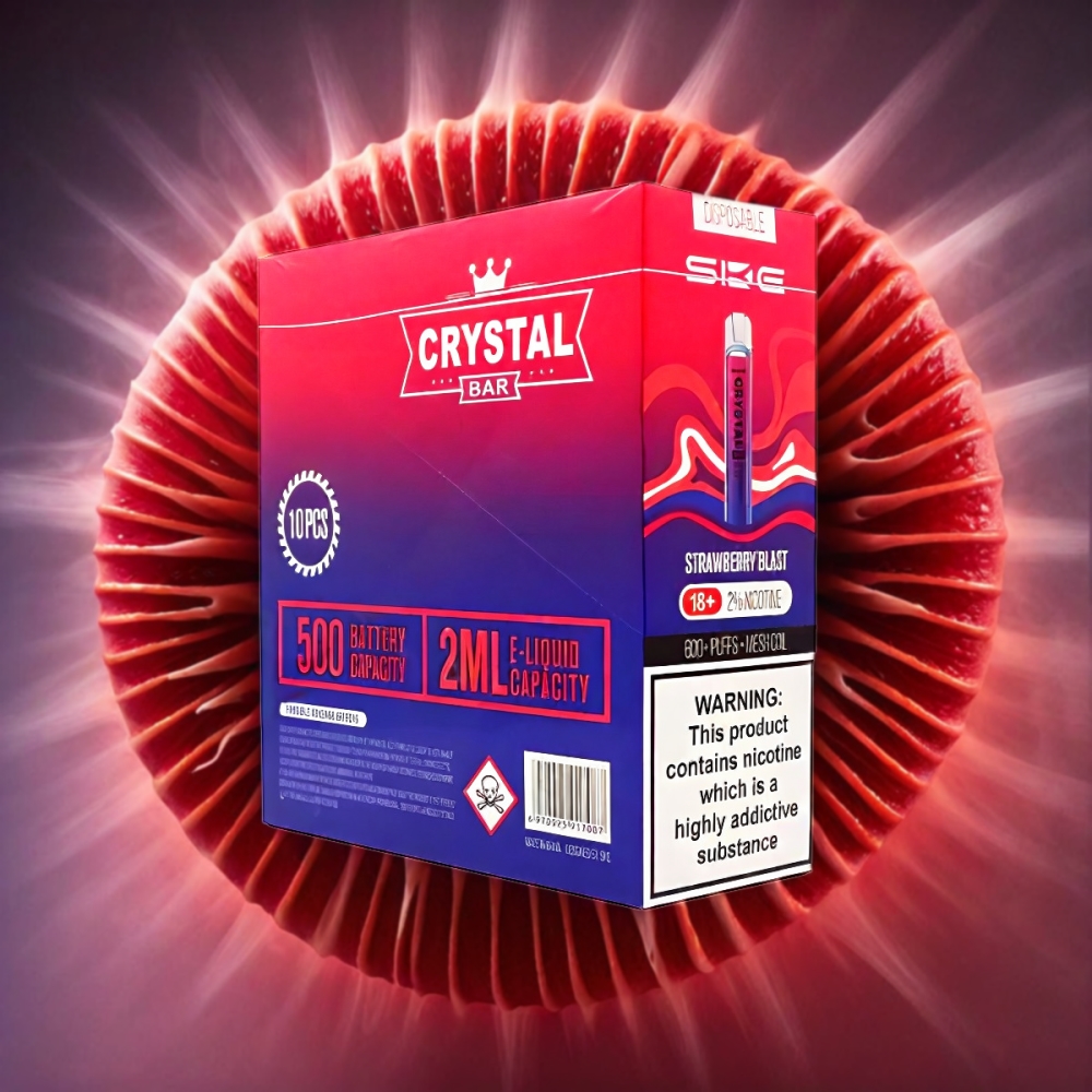 SKE Crystal Bar 600 Strawberry Blast - Australia Wholesale