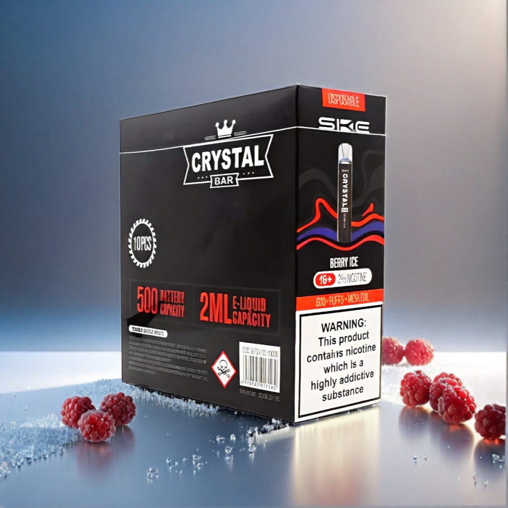 SKE Crystal Bar 600 Vape Berry Ice