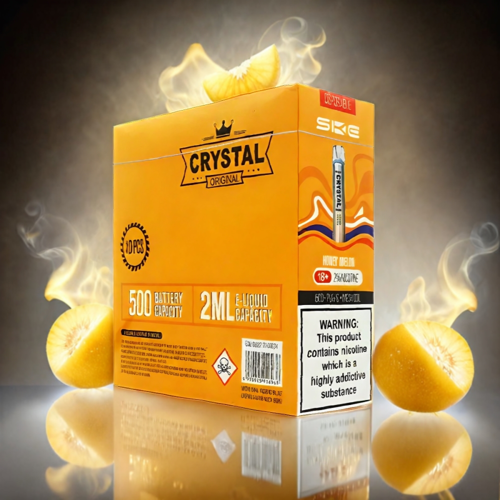 SKE Crystal Bar 600 Vape Honey Melon