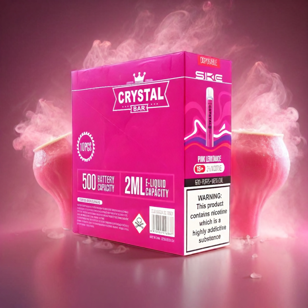 SKE Crystal Bar 600 Vape Pink Lemonade
SKE Crystal Bar 600