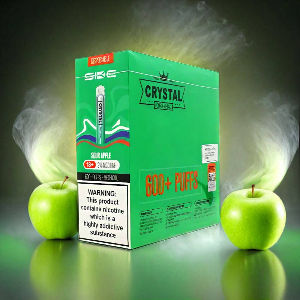Ske Crystal Bar 600 Sour Apple