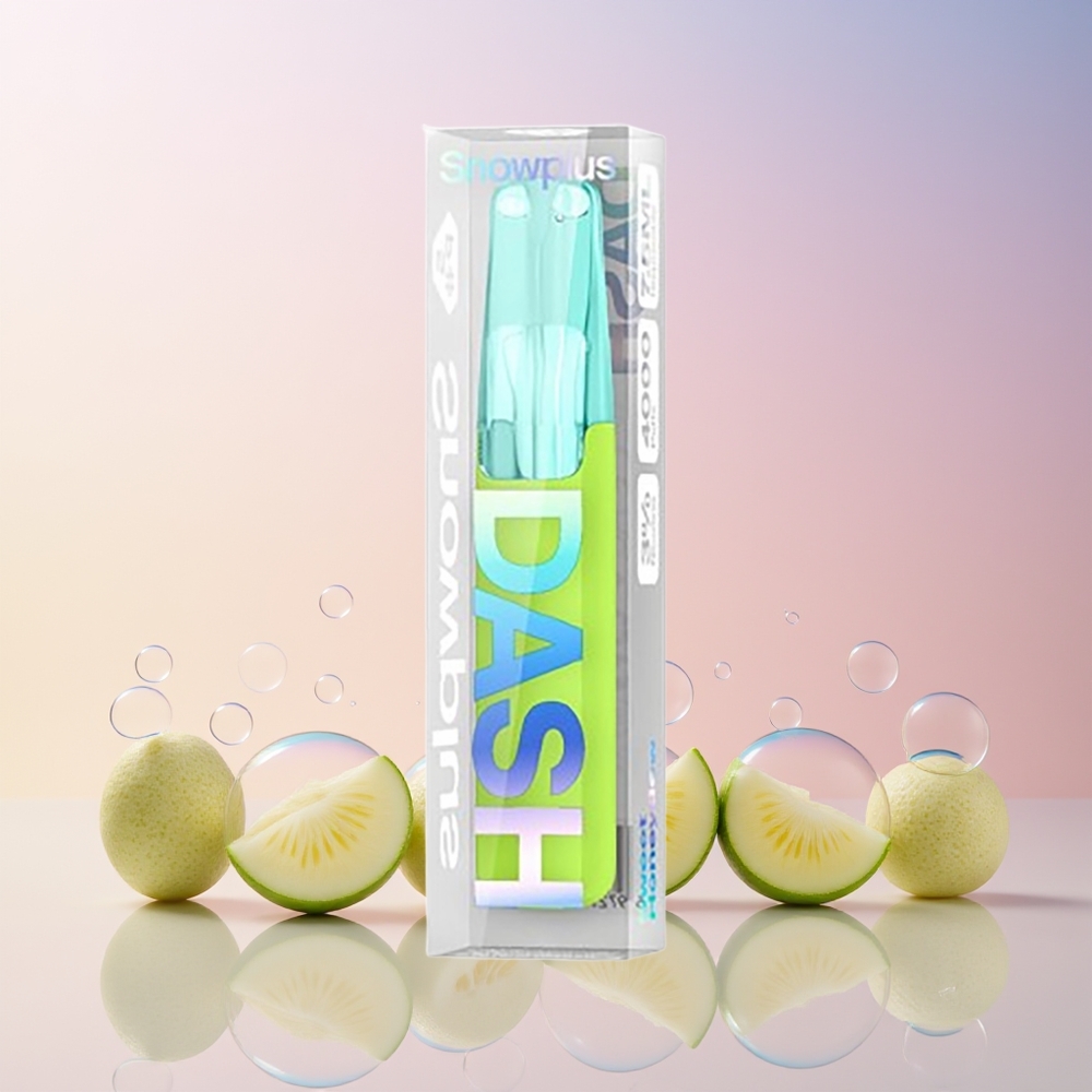 Snowplus Dash 4000 Puffs Ceramic Disposable Device – 7.5mL, 530mAh (3%/5% Nicotine, Sweet Honeydew) | Australia Wholesale