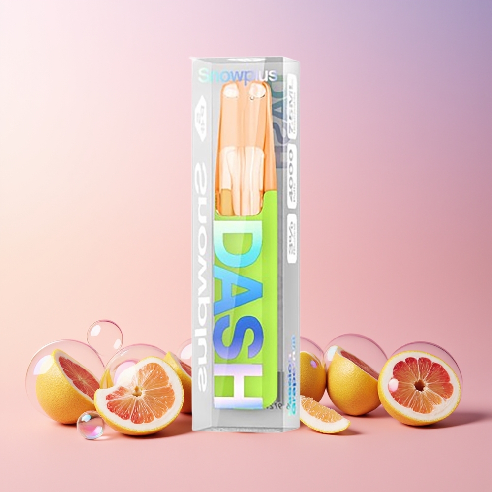 Snowplus Dash 4000 Puffs Disposable Device – Ceramic Coil, 7.5mL E-liquid, 530mAh (3%/5% Nicotine) – Passion Grapefruit | Australia Wholesale