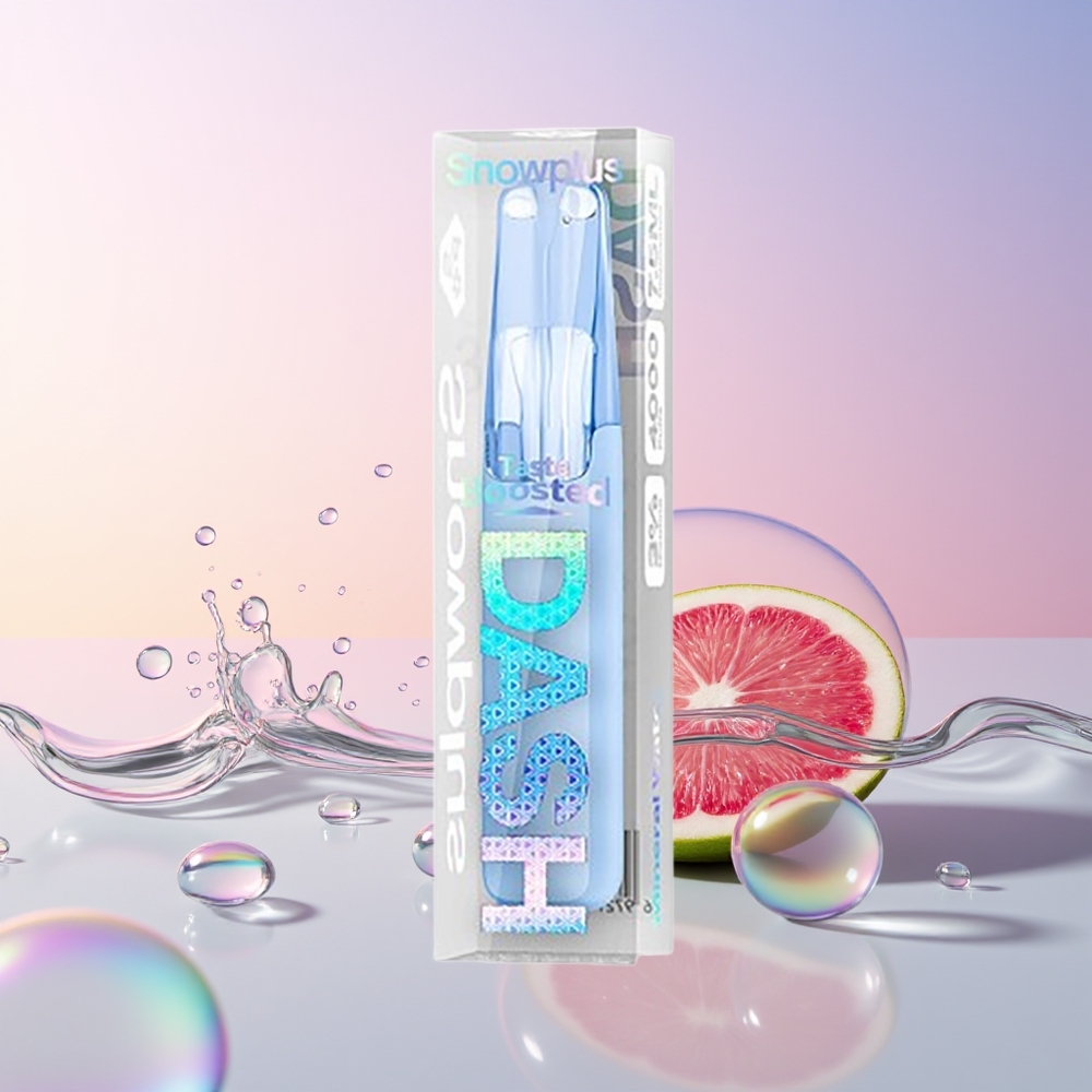 Snowplus Dash 4000 Puffs Disposable Device – Ceramic Coil, 7.5mL E-liquid, 530mAh Battery | Australia Wholesale Mineral Water