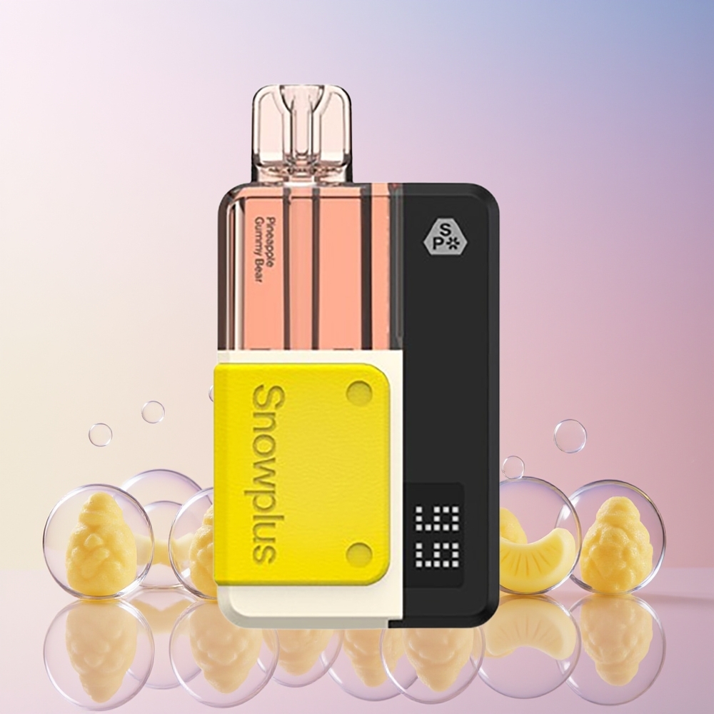 Australia Wholesale Snowplus Swift 5000 Puffs Prefilled Pod Kit – 1000mAh Battery, 2+10mL E-liquid, Pineapple Gummy Bear