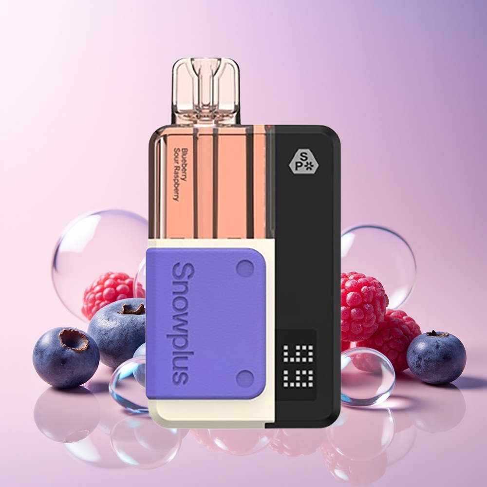 Snowplus Swift 5000 Puffs Prefilled Pod Kit – 1000mAh Battery, Dual Mesh, Australia Wholesale (Blueberry Sour Raspberry)