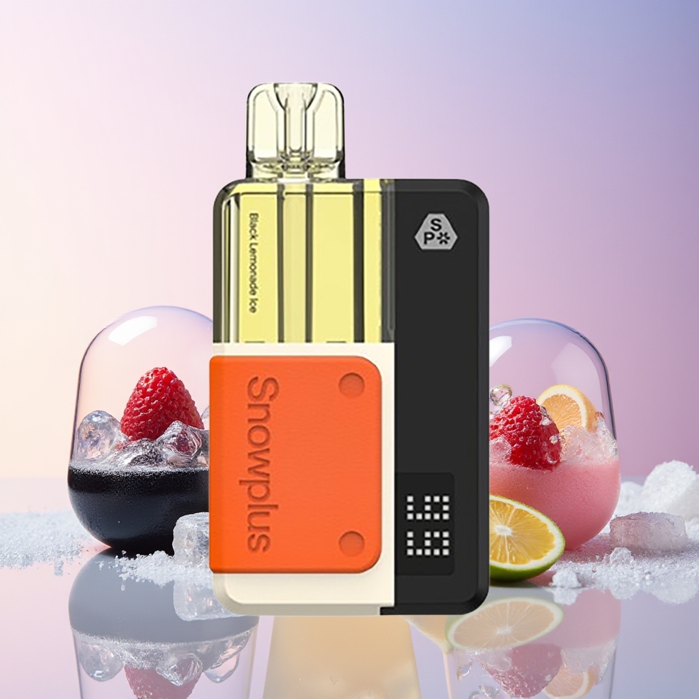 Snowplus Swift 5000 Puffs Prefilled Pod Kit – 1000mAh Dual Mesh, 2+10mL (Black Lemonade Ice) | Australia Wholesale