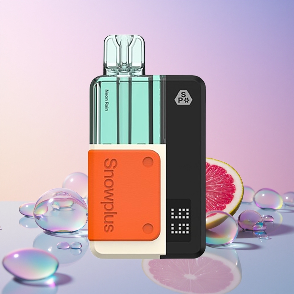 Snowplus Swift 5000 Puffs Prefilled Pod Kit – Dual Mesh, 1000mAh, 12ml (2% Nicotine) | Australia Wholesale | Neon Rain