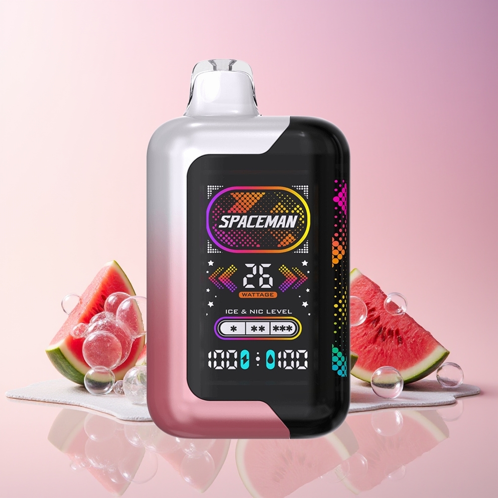 SPACEMAN SP40000 20ml 1000mAh Disposable Vape – Watermelon Ice | Australia Wholesale