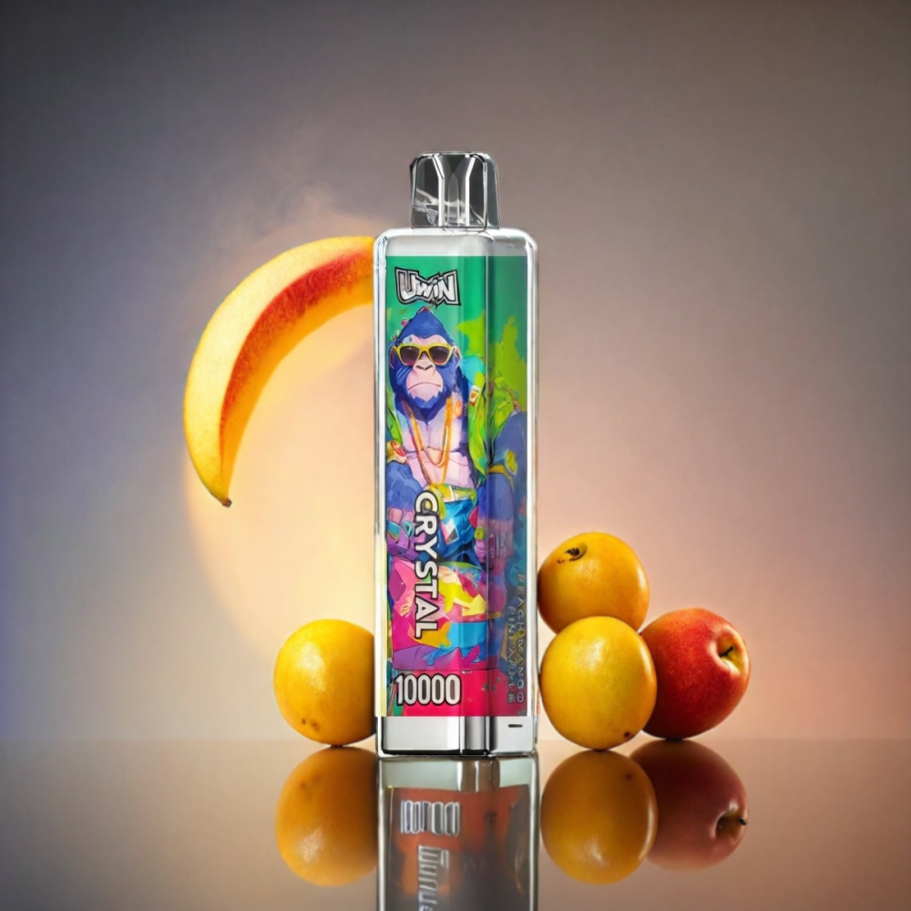 UWIN Crystal 10000 Puffs Disposable Vape (Peach Mango Pineapple)