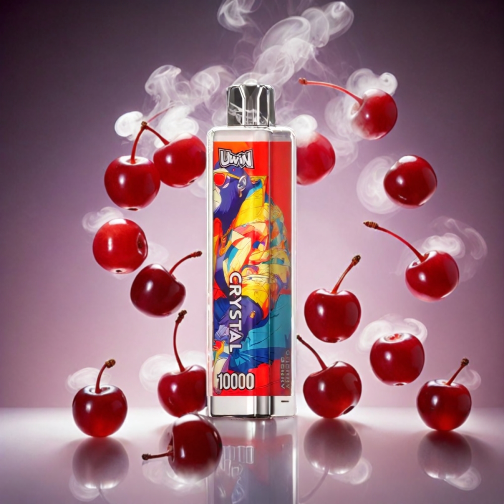 UWIN Crystal 10000 Puffs Vape - Cherry Berry