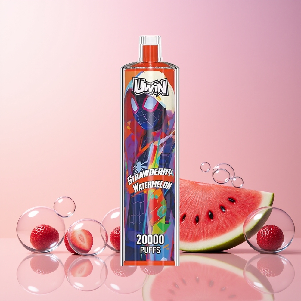 Uwin Shisha Hookah Crystal 20000 Puffs – Australia Wholesale | 22mL Mesh Coil, Type-C Rechargeable, 0%-5% Nicotine
