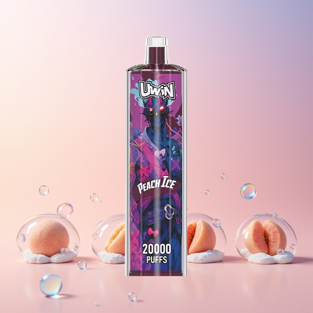 Uwin Shisha Hookah Crystal 20000 Puffs – Australia Wholesale | 22ml Mesh Coil, Type-C Rechargeable, 0-5% Nicotine