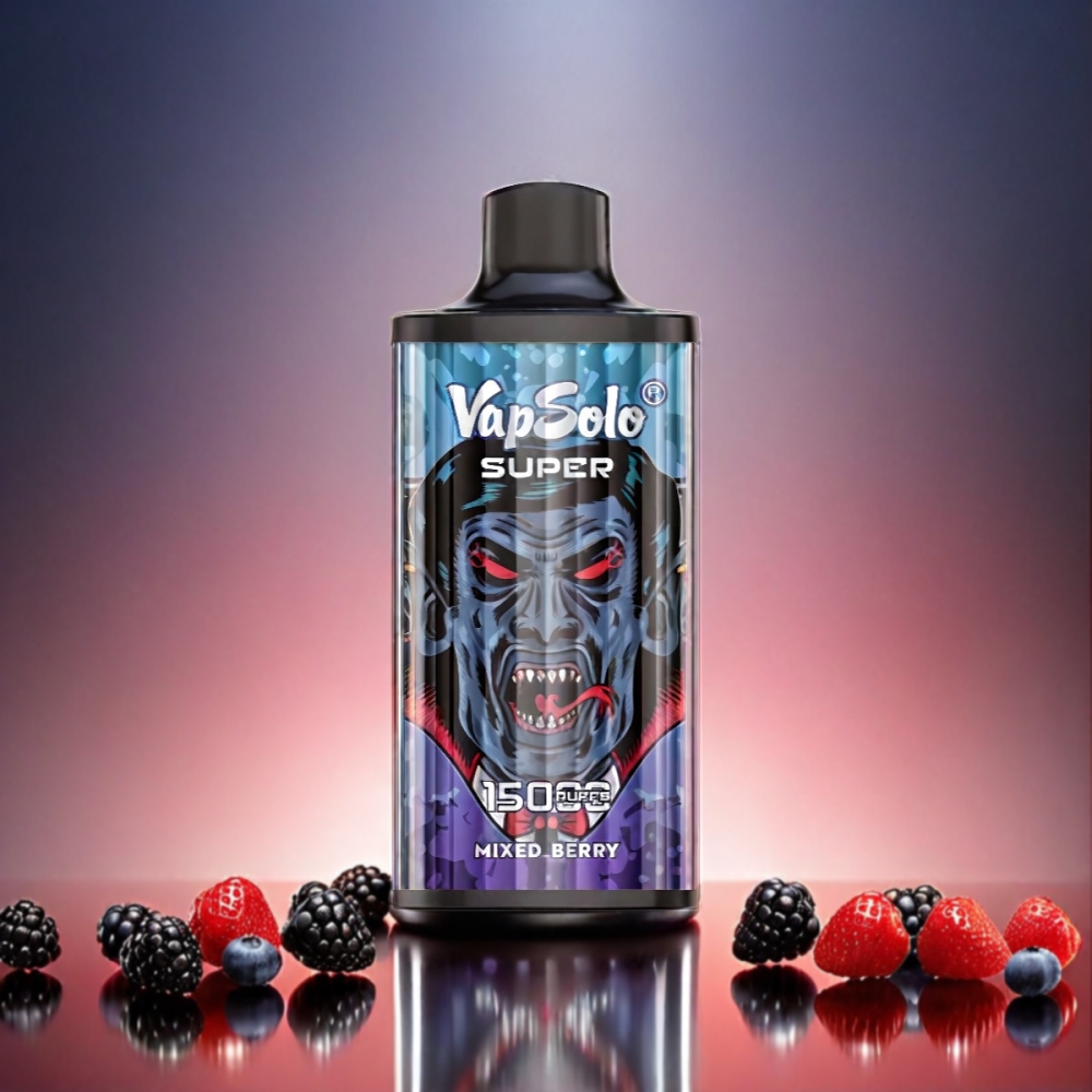 Vapsolo Super 15000 Puffs Mixed Berries